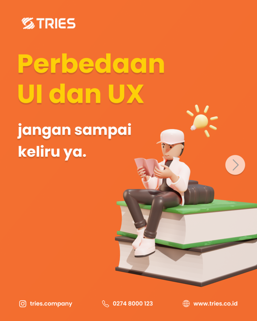 Perbedaan UI dan UX jangan sampai kliru ya